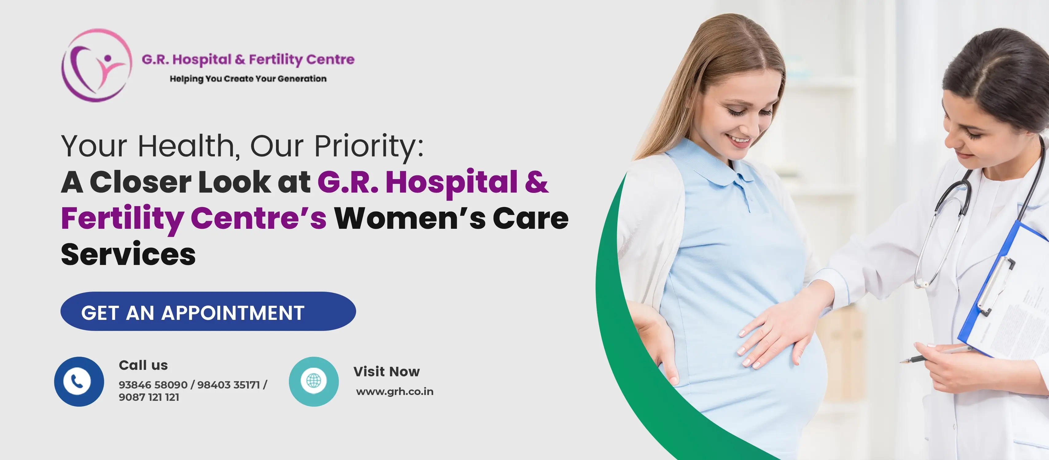 Your Health, Our Priority: A Closer Look at G.R. Hospital & Fertility Centre’s Women’s Care Services
