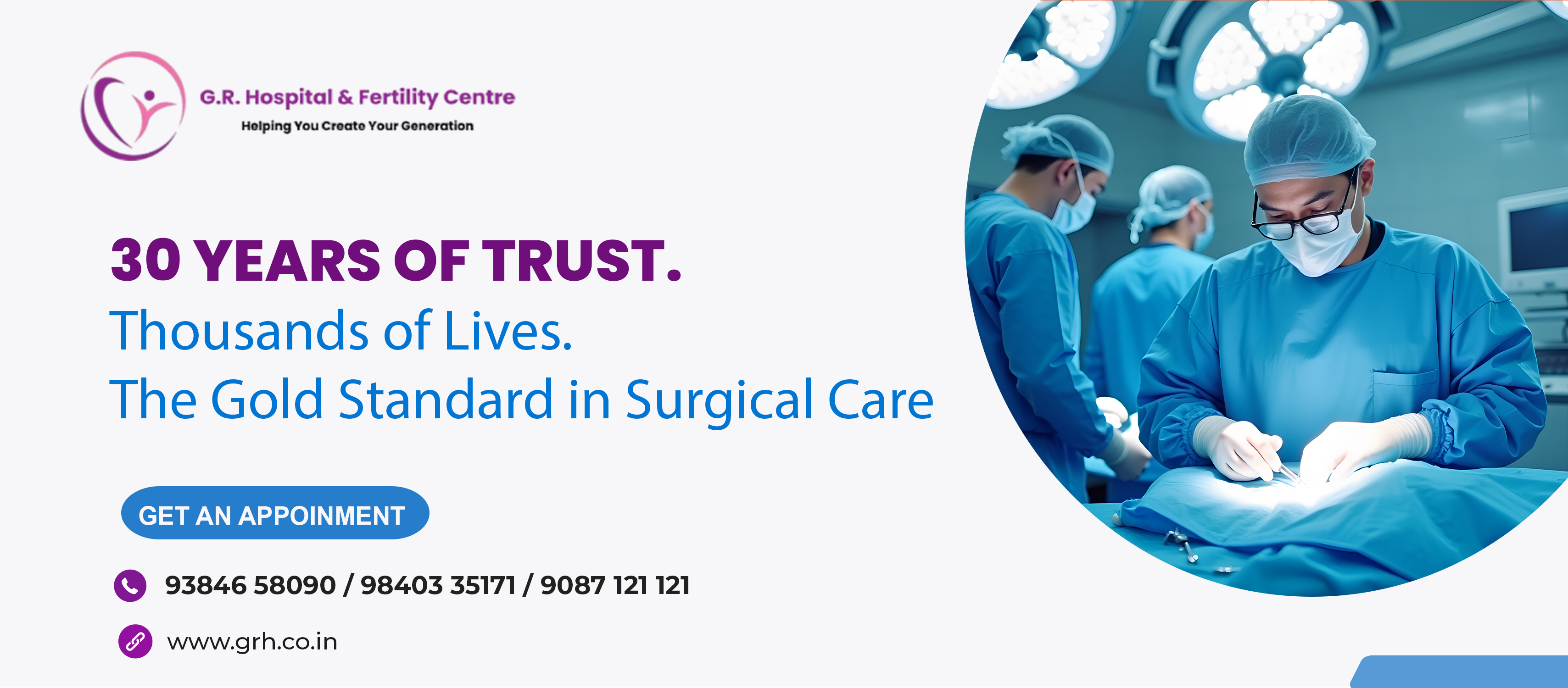 30 Years of Trust. Thousands of Lives. The Gold Standard in Surgical Care