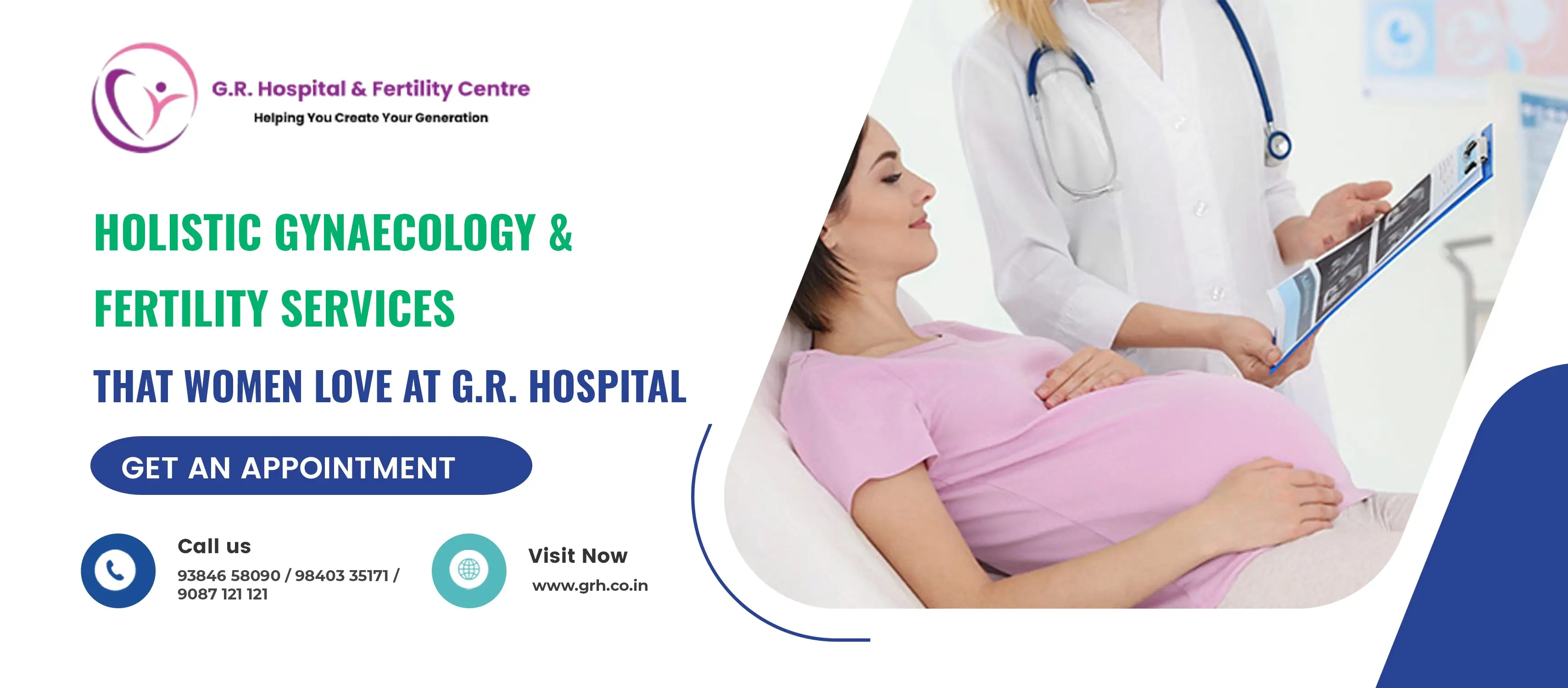 Holistic Gynaecology & Fertility Services That Women Love at G.R. Hospital