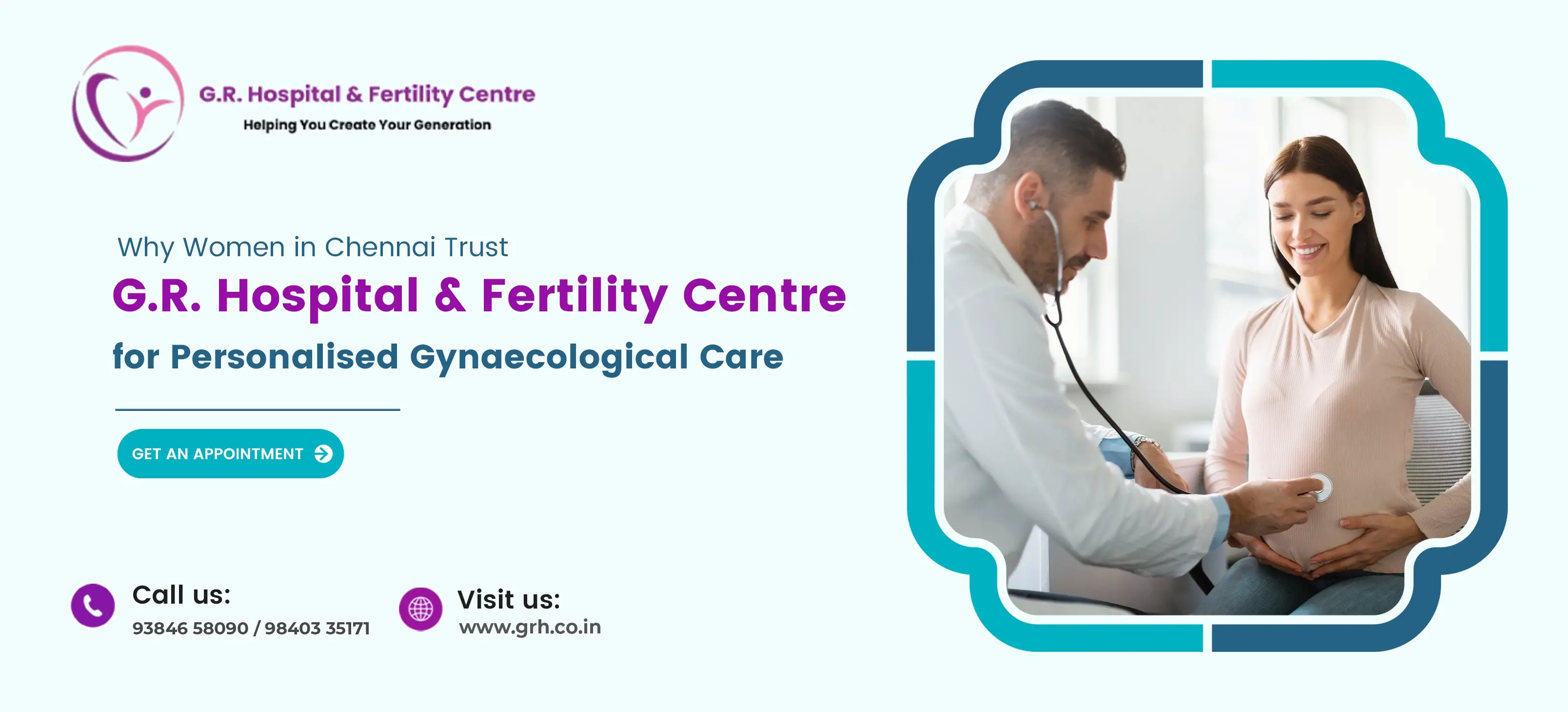 Why Women in Chennai Trust G.R. Hospital & Fertility Centre for Personalised Gynaecological Care